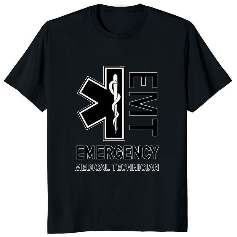 Medical Lab Technician - Emt Emergency Medical Technician Printed T