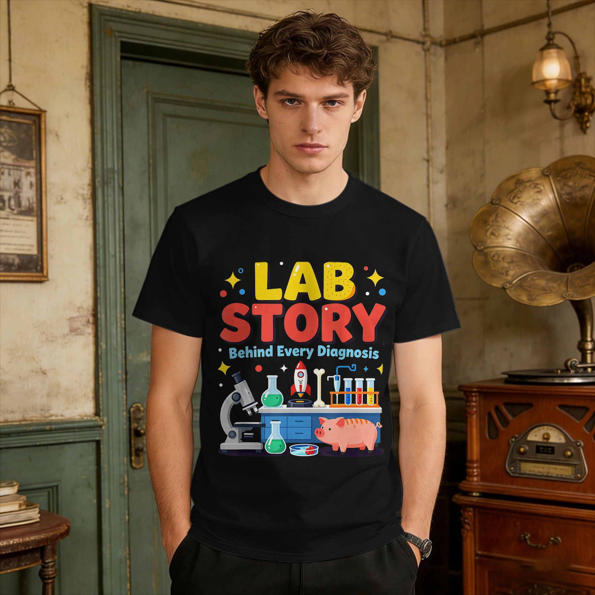 Men's Medical Laboratory Techn - огляд і ціна Medical Lab Technician