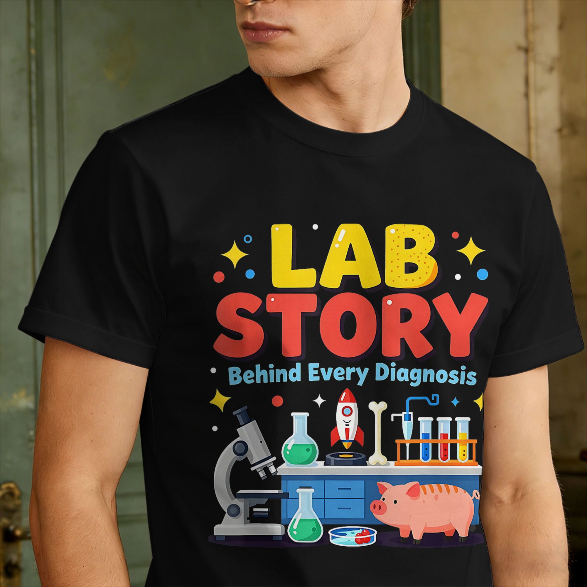 Men's Medical Laboratory Techn - огляд і ціна Medical Lab Technician