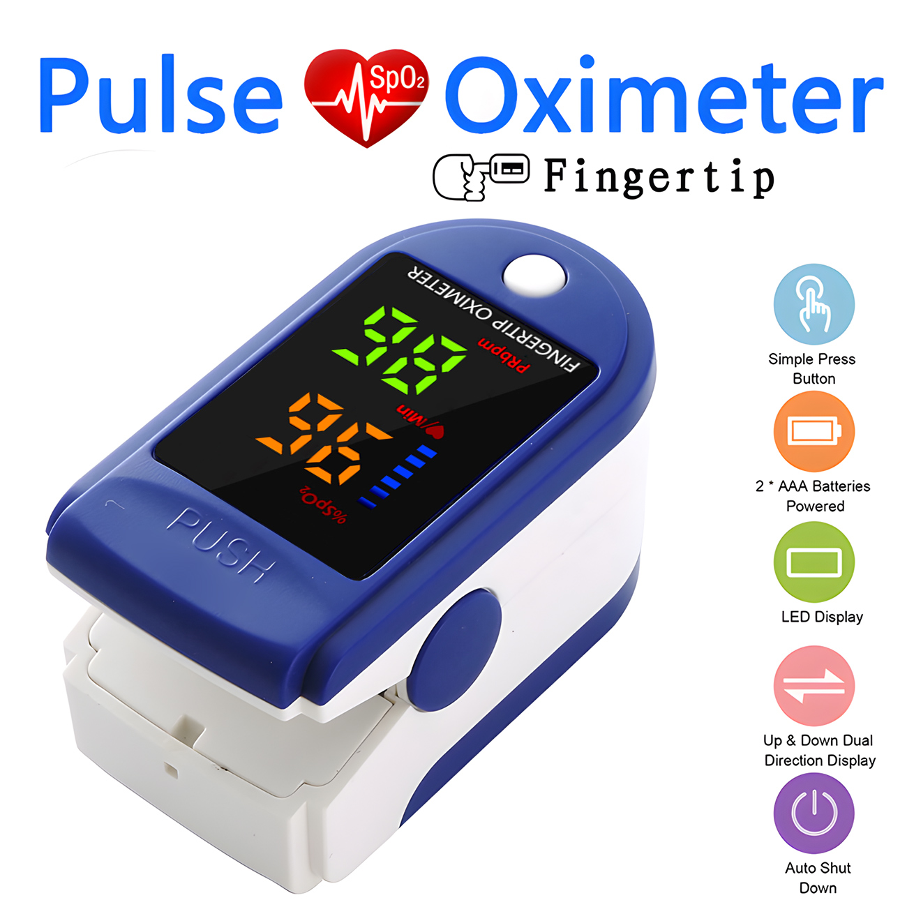 New Household Infrared Forehea - огляд і ціна Pulse Oximeter