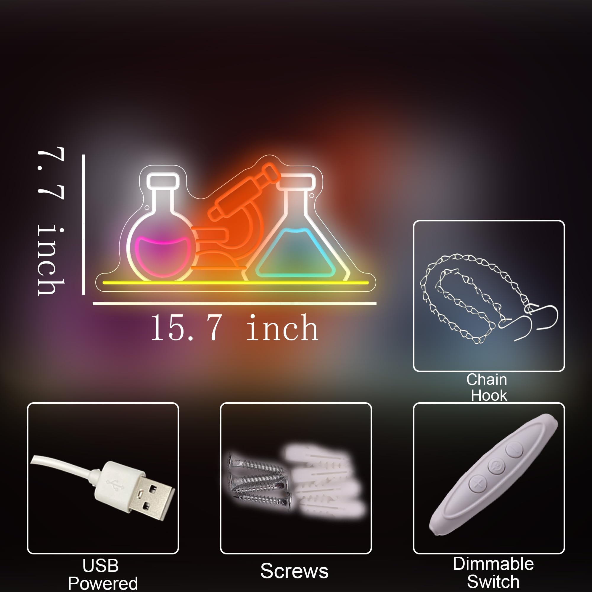 Science Laboratory Neon for Ch - огляд і ціна Medical Lab Gifts