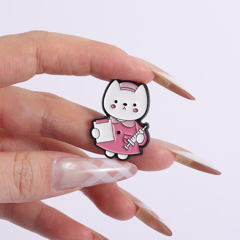 Nurse Lab Cats Enamel Pins Cus - огляд і ціна Medical Lab Gifts