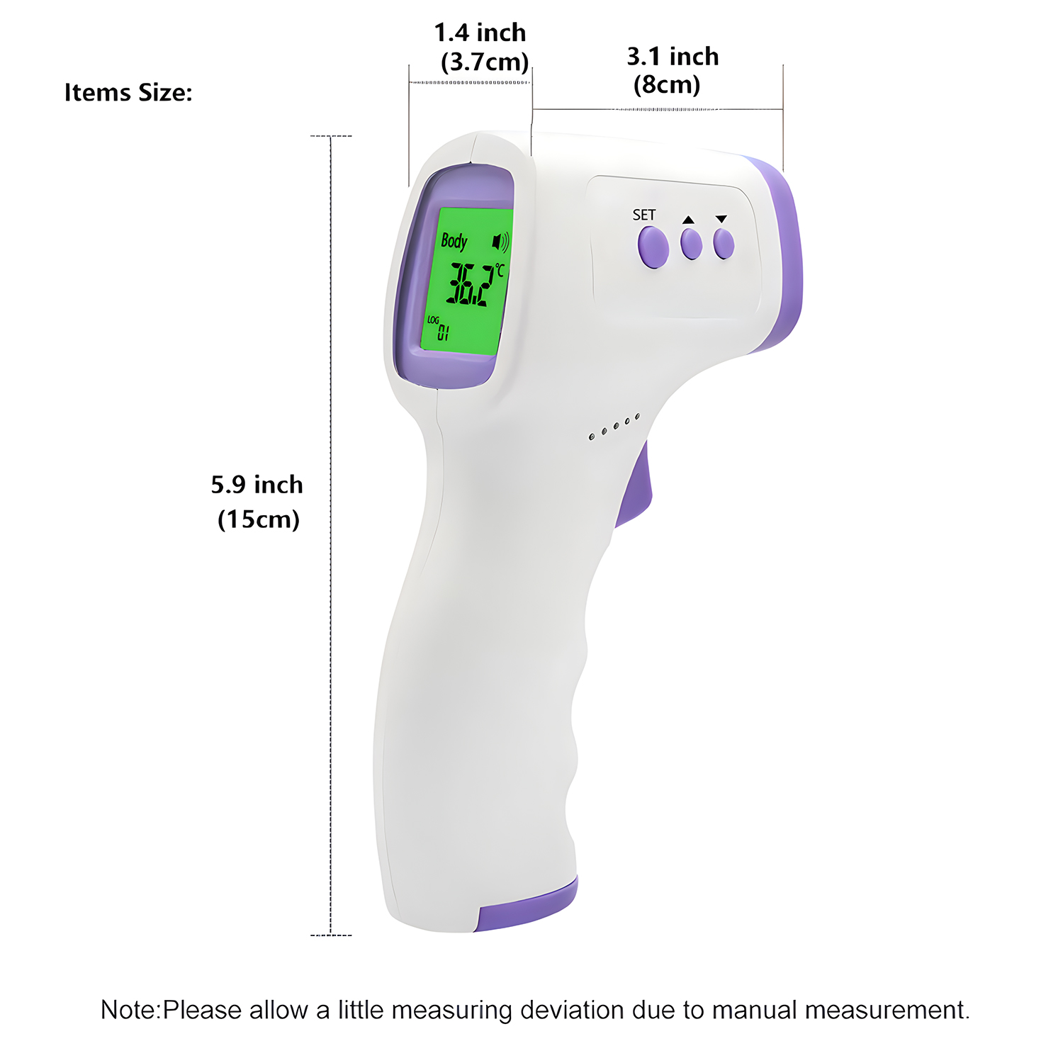 Digital Infrared Forehead Ther - огляд і ціна Pulse Oximeter