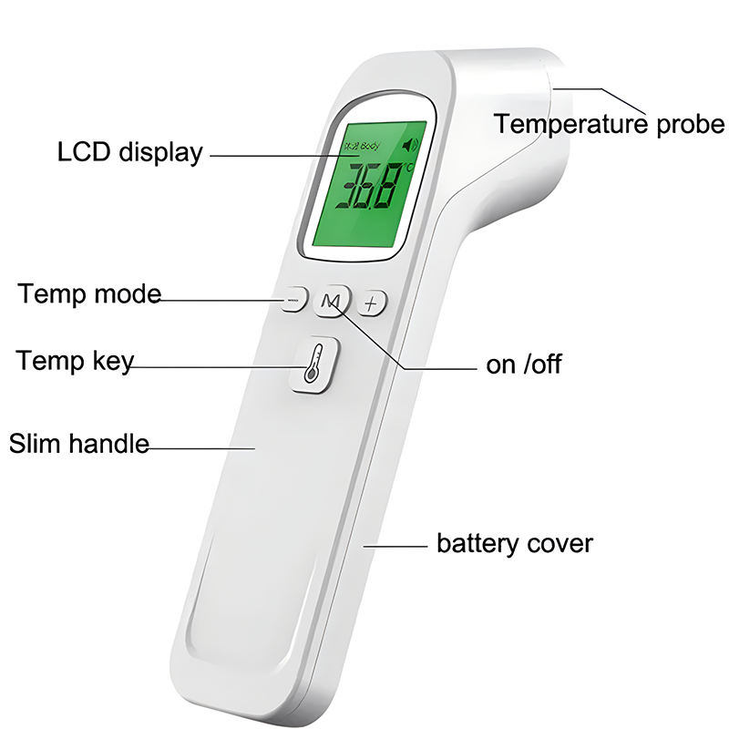 Oximeter Infrared Fever Thermo - огляд і ціна Pulse Oximeter